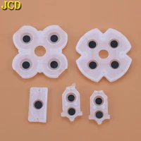 jcd 1pair5pcs for sony playstation 4 ps4 controller handle conductive silicone rubber pads for dualshock 4 jds 030 d pad button