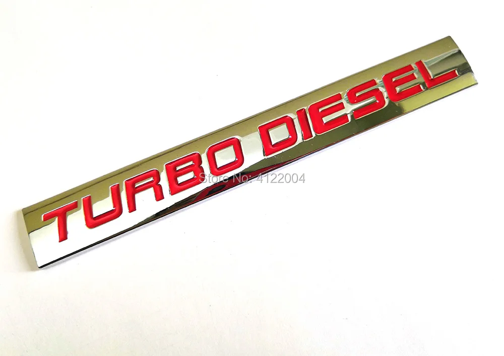 Наклейка на багажник с эмблемой Turbo Diesel Energy наклейка для AUDI Skoda BMW CHEVROLET FORD HYUNDAI KIA