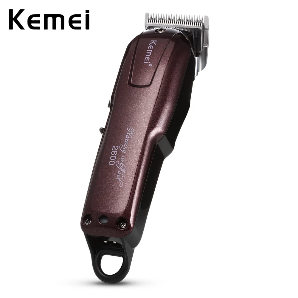 Kemei профессиональная электрическая машинка для стрижки волос перезаряжаемый