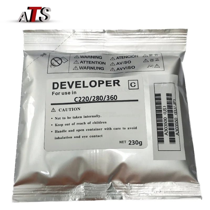 2 шт. запчасти для копировального аппарата Konica Minolta C220 C280 C360|powder toner|copier tonerkonica minolta