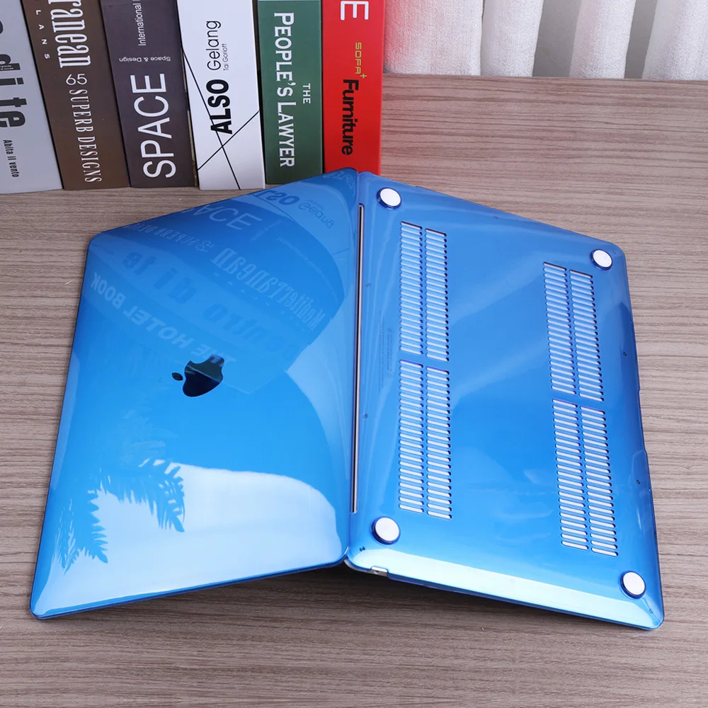 Чехол для ноутбука Apple MacBook Air 13 дюймов A1932 для нового Mac book Pro 13,3 15,4 Touch bar A2159 прозрачный пластиковый жесткий корпус