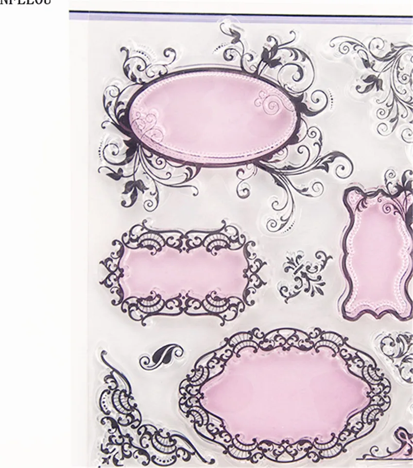 PANFELOU princess mirror Transparent Clear Silicone Stamp/Seal DIY scrapbooking/photo album Decorative clear stamp sheets | Дом и сад
