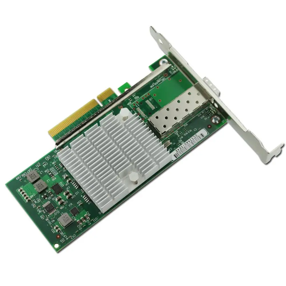 Winyao WY599F1 10 Гбит/с SFP + LC Fibre PCIe 8x Ethernet серверный адаптер с E10G41BTDA X520 DA1 82599 10000 м Nic|pcie