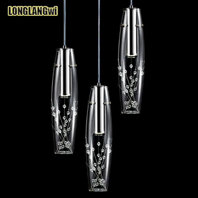 Современная маленькая светодиодный тная светодиодная Подвесная лампа с