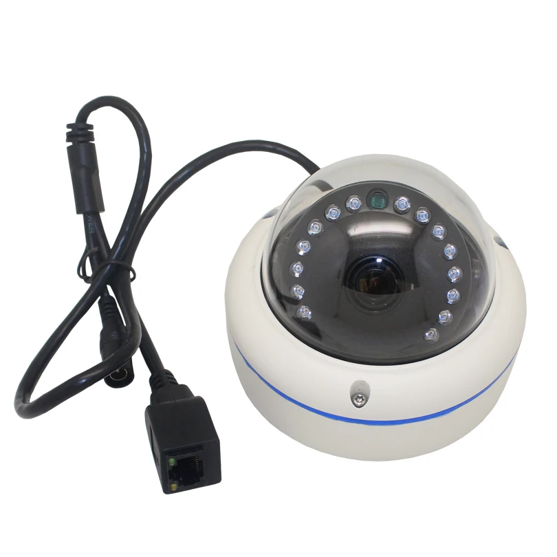 IP Камера Малый Размеры 1/4 'ɼMOS ИК купольная 1.0MP камера HD безопасности 720 P 960 1080 10