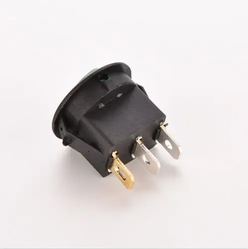 Комплект из 2 предметов на включения/выключения 12 V круглый тумблер зеленый