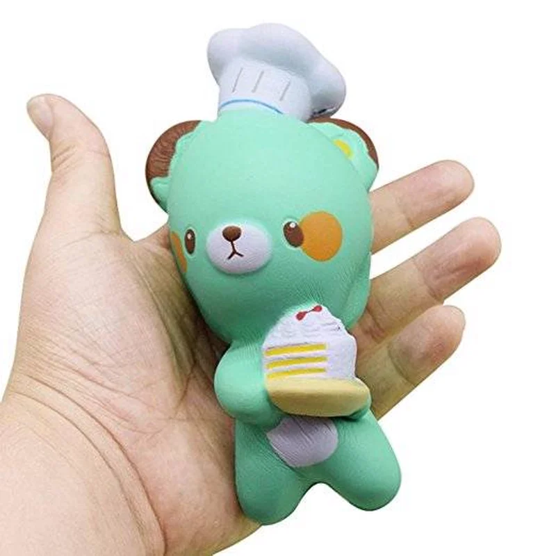 Новый Медведь 14 см каваи Джамбо панда Кондитер мягкими очарование хлеб мягкие