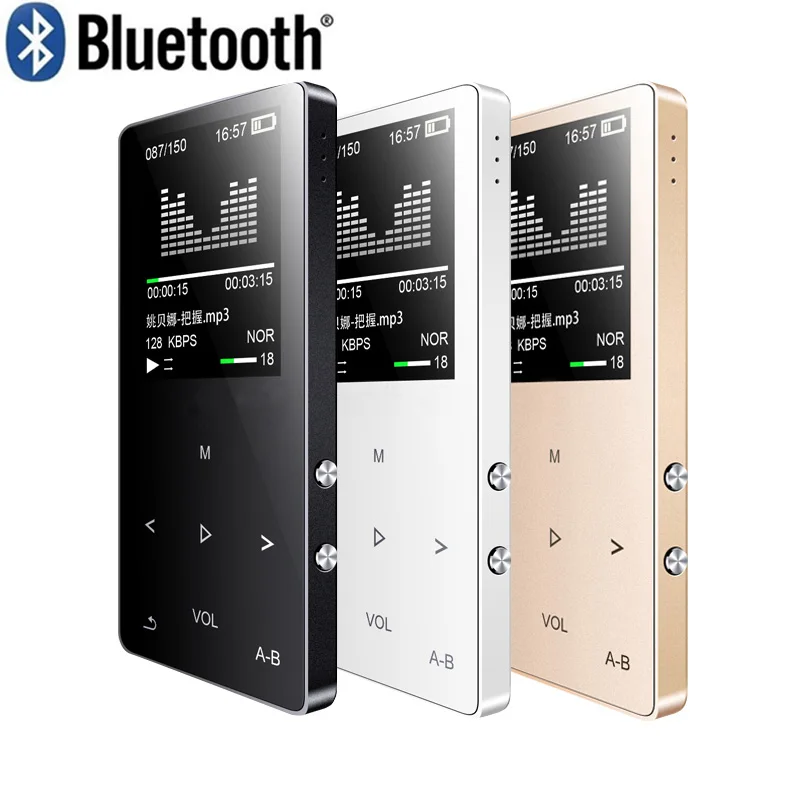 Mp3 плеер mahdi HIFI без потерь с поддержкой Bluetooth и FM радио 8 Гб|radio sport|mp3 player recorderbluetooth mp3