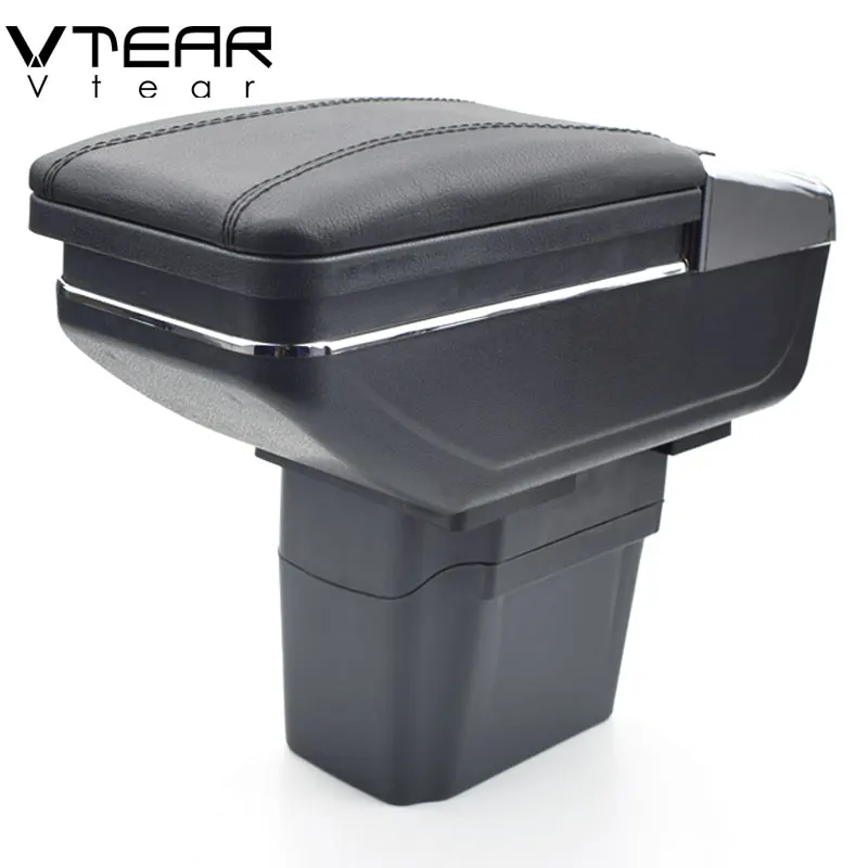 Vtear для Chevrolet Cruze, подлокотник, коробка для хранения, контейнер для хранения, подстаканник, пепельница, интерьерные аксессуары для автомобиля