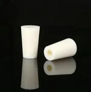 10 шт. 20 шт. силиконовые пробки для лаборатории, тестовая трубка, полые пробки, силиконовые пробки для эксперимента