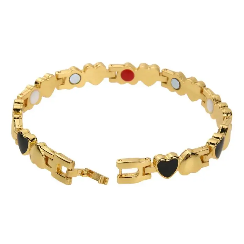 2018 Золотые украшения из нержавеющей стали Шарм магнитной энергии titanium простой