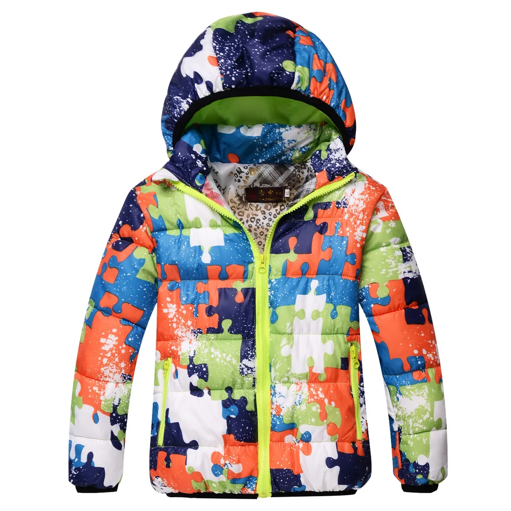 Детские лыжные костюмы куртка зимняя одежда теплая с защитой от ветра и воды