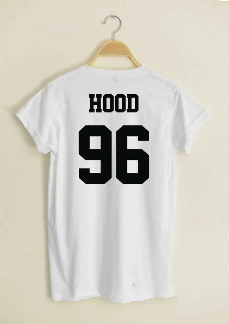 

Sugarbaby New Arrival Hood 96 T-shirt Hipster Street Unisex t shirts Aesthetic Clothing Short Sleeve Fashion Tees Drop ship