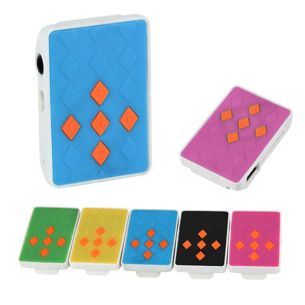 Хит, USB мини Mp3 музыкальный медиаплеер с зажимом, поддержка 32 ГБ, Micro TF карта и гарнитура, MP3 музыкальный медиа, детский аудио музыкальный плеер c0605