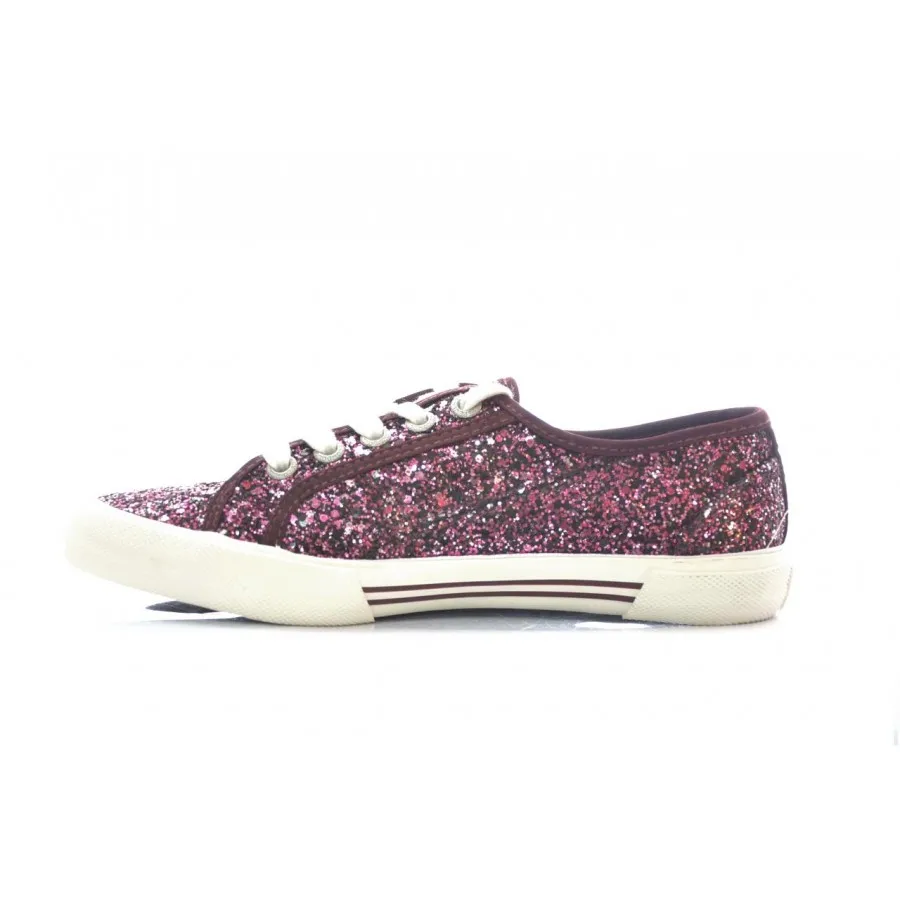 Pepe jeans pjeans aberlady Pls30420 299 синтетические ботинки женские Бордо|Женские кроссовки и