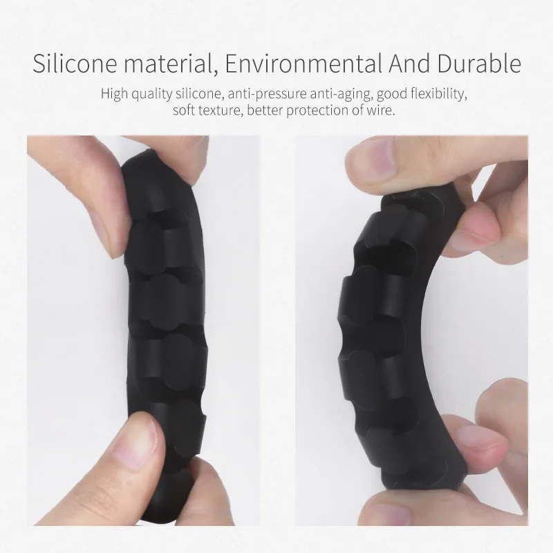 Силиконовый держатель для намотки кабеля AIFFECT органайзер кабель организации