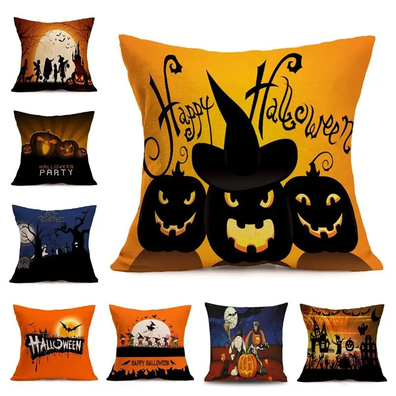 Хэллоуин наволочка вечерние пользу печатных Новинка Подушка Наволочка для бара