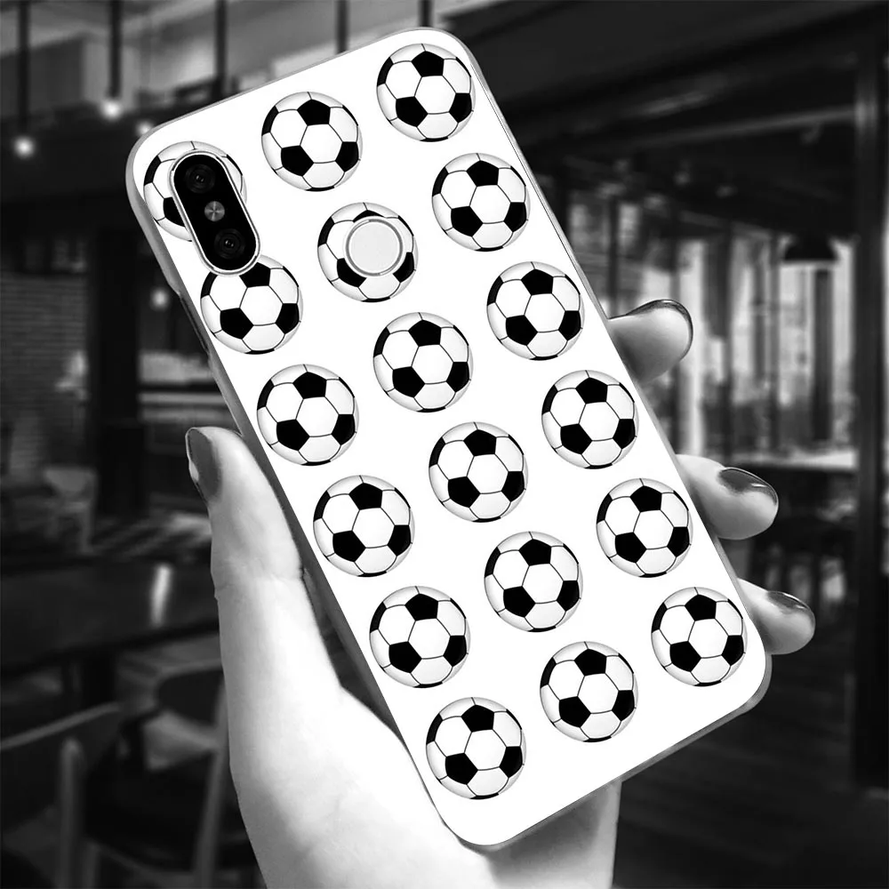 K0012502 Огненный Футбол футбольный мяч чехол для телефона Redmi Note6 6Pro чехол S2 4X 4A для детей 5, 6, 7, 5 Plus/5A 6A 6 GO Pro Note 4 4X3/5/7 Pro - Цвет: K0012502