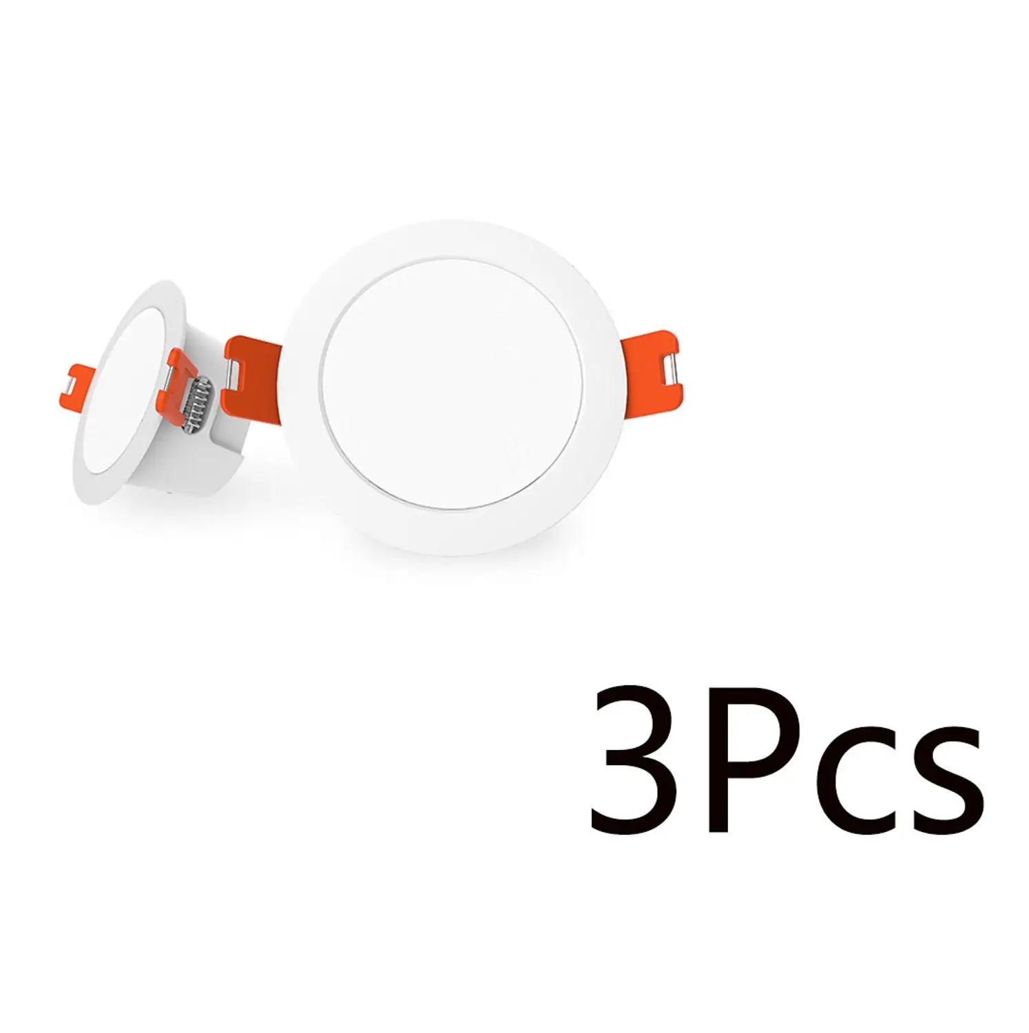 downlight 3pcs Xiao mi jia Yee светильник умный светильник источник набор Bluetooth сетка издание умный светильник лампа вниз светильник Точечный светильник работа с mi Home App - Цвет: downlight 3pcs