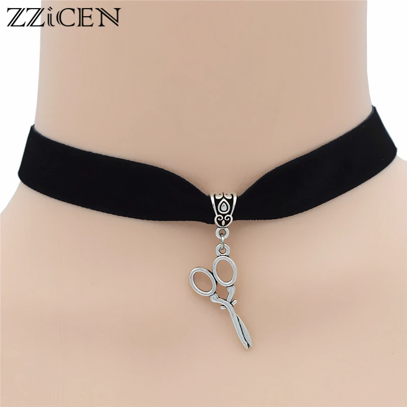 Ожерелье-чокер для парикмахеров уникальные ювелирные изделия