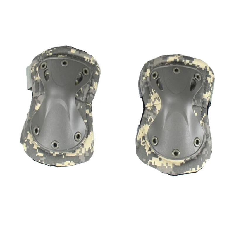 elbow pads Военные наколенники налокотники Тактические страйкбол Пейнтбол боевые охотничьи скейты самокаты спортивные защитные наколенники снаряжение - Цвет: elbow pads