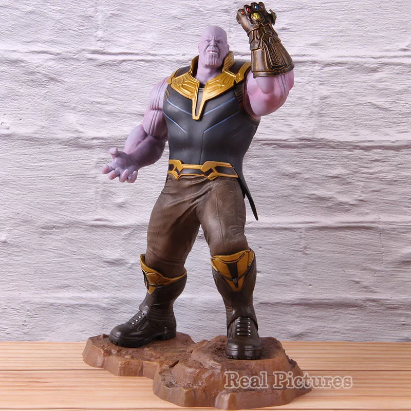 without retail box Artfx статуя Мстители Бесконечность войны танос 1/10 масштаб предварительно pained модель комплект Мстители эндшпиль экшн фигурка коллекционные игрушки подарки - Цвет: without retail box