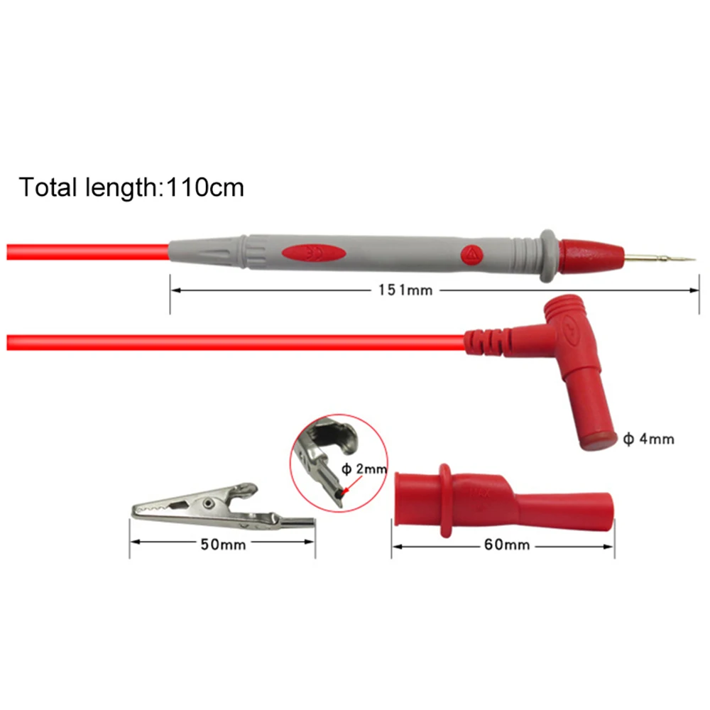 Датчики для мультиметра Сменные иглы тестовые комплекты проводов зонды
