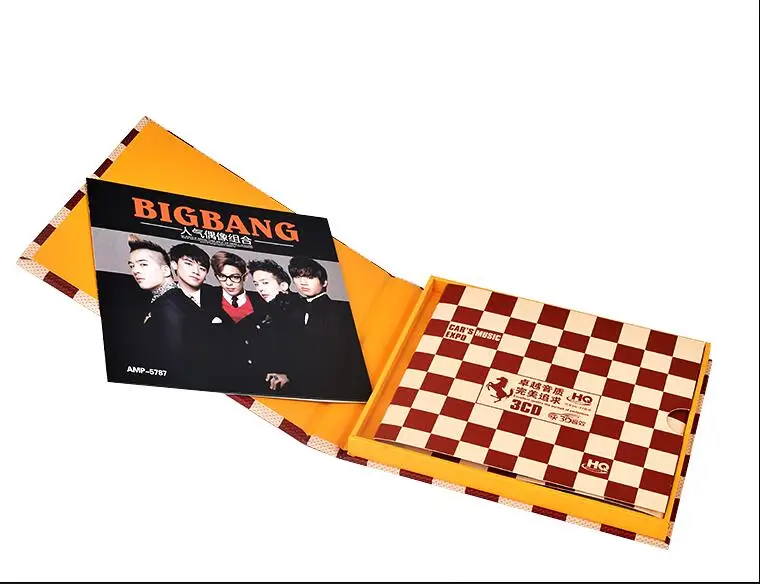 Free Shipping bigbang cd CD Latest Songs Featured Albums Korean Pop Platinum 3CDCD Car Music Disc Seal | Электроника