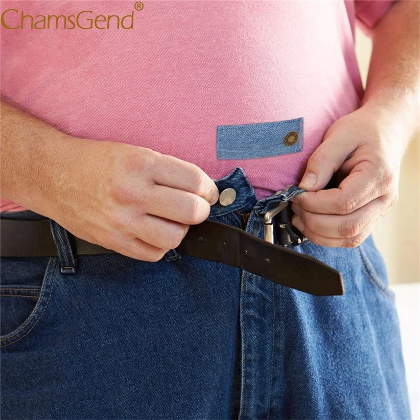 Новый дизайн 1 шт. эластичный пояс расширитель крепкие регулируемые джинсы брюки