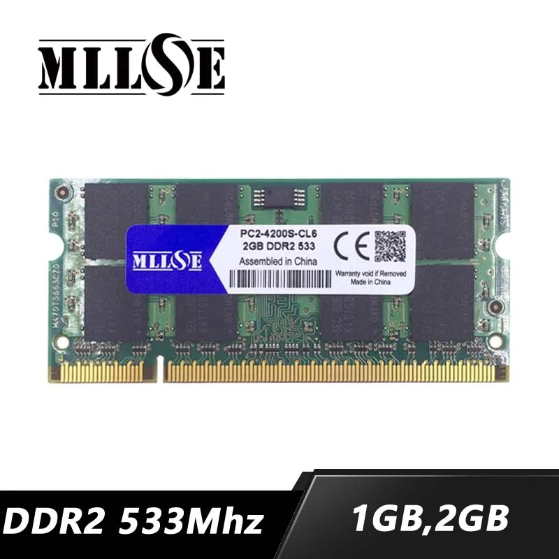 Распродажа 1 ГБ 2 Гб ddr2 533 Мб МГц компьютер ОЗУ so dimm|ddr2 533mhz|sdram laptopram 2gb |