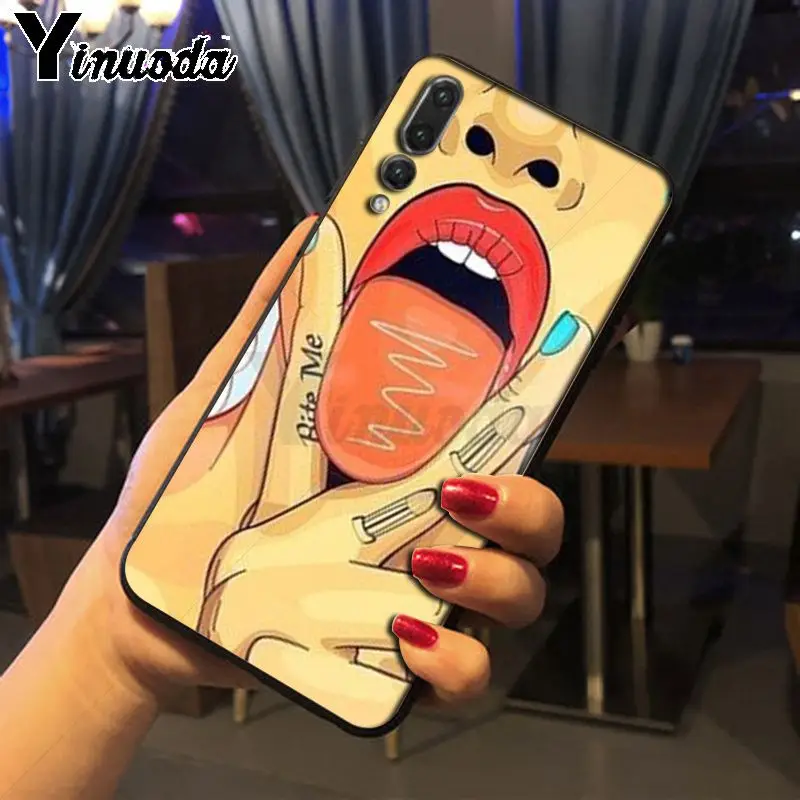 Yinuoda сексуальный женский чехол для телефона с рисунком &quotКартина маслом&quot Huawei