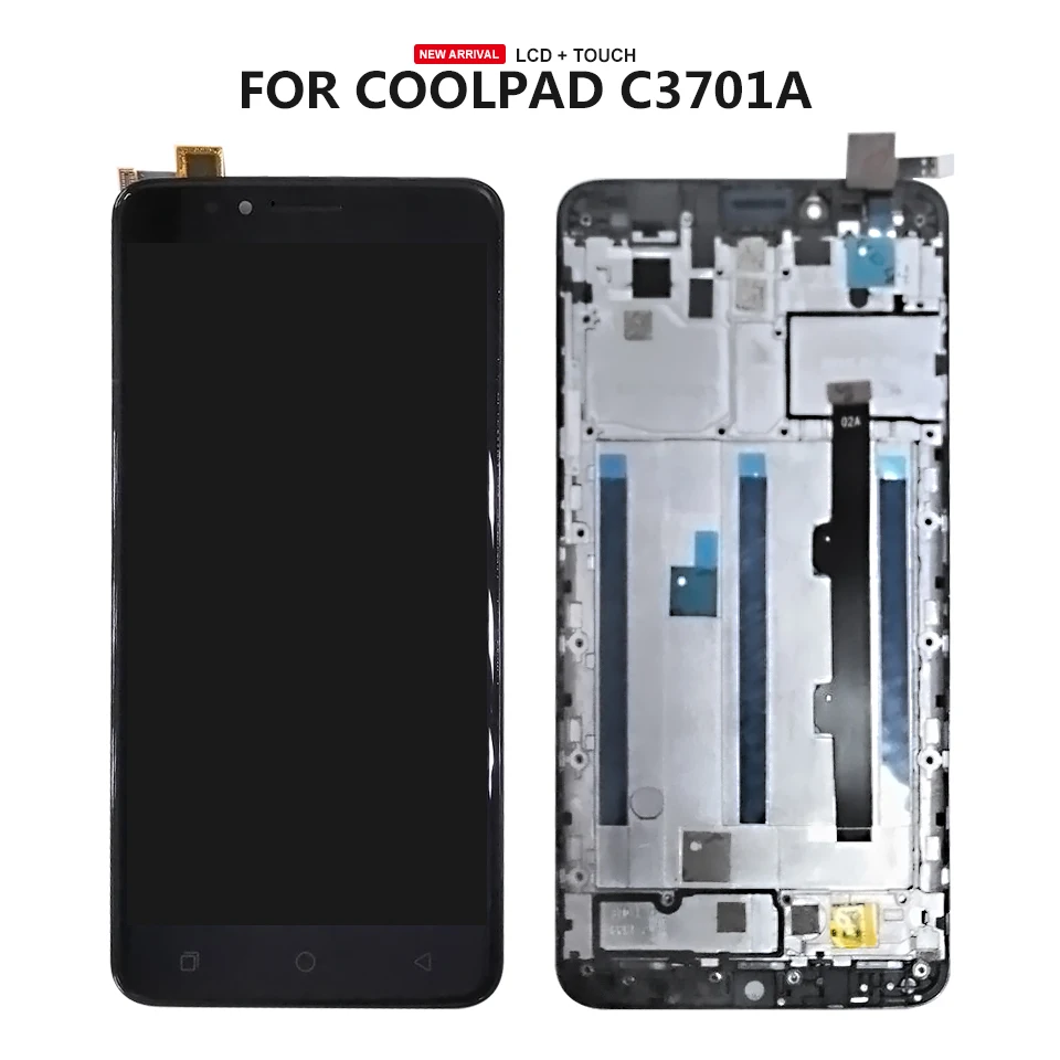 100% хорошее качество для Coolpad T-Mobile Revvl Plus C3701A ЖК-дисплей | Мобильные телефоны и
