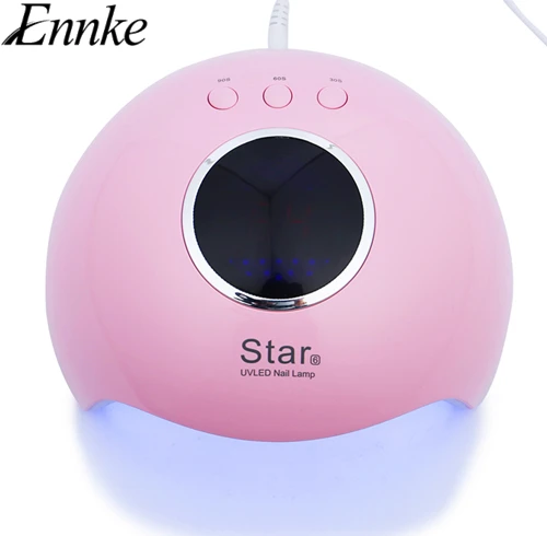 ENNKE New Star6 24 Вт Светодиодная УФ-лампа для ногтей Сушилка для ногтей 30 S/60 S/90 S Qick сухие все виды гелей для ногтей автоматический датчик инструменты для дизайна ногтей