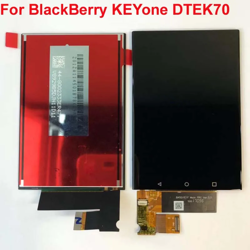 Оригинальный сенсорный ЖК экран для BlackBerry KEYone DTEK70 4 5 дюйма 1620x1080|pantalla touch|touch screen