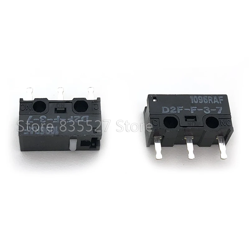 Оригинальный японский микропереключатель мышь OMRON белый точечный Старый красный