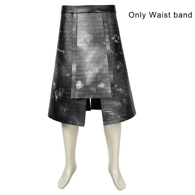 Only waist band Костюм «Игра престолов 8», «Ночной король», белые ходунки, косплей, для взрослых, Песнь Льда и Огня, только жилет на Хэллоуин, шлем, брюки, рубашка - Цвет: Only waist band