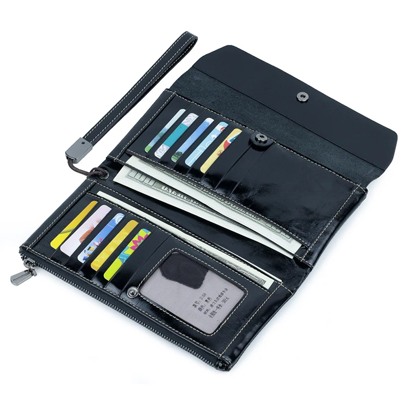 Женский кошелек Длинный 2019 Роскошный дизайнерский женский