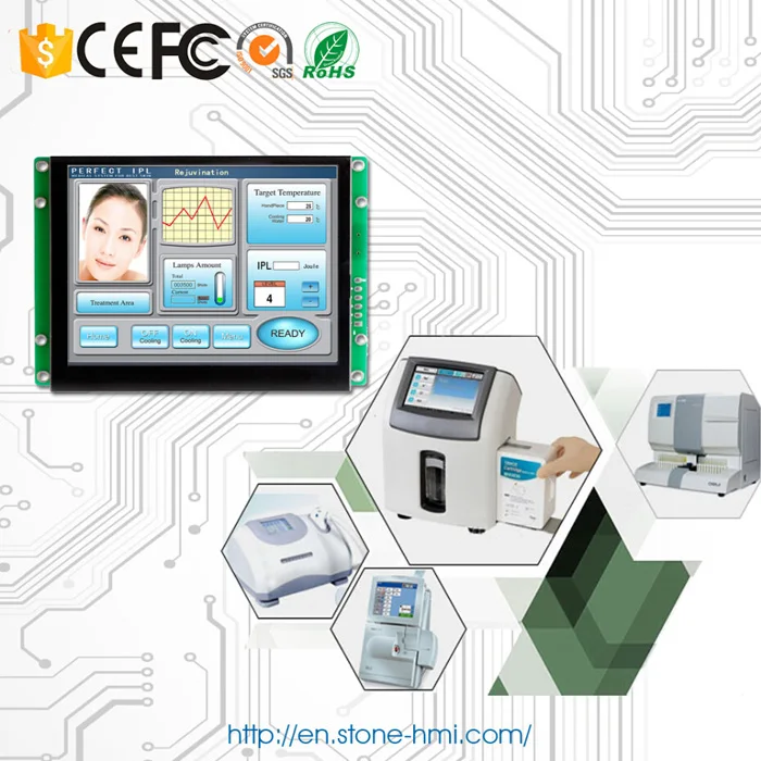 TFT панельный дисплей 5 дюймов модуль с Управление Доска + программа для