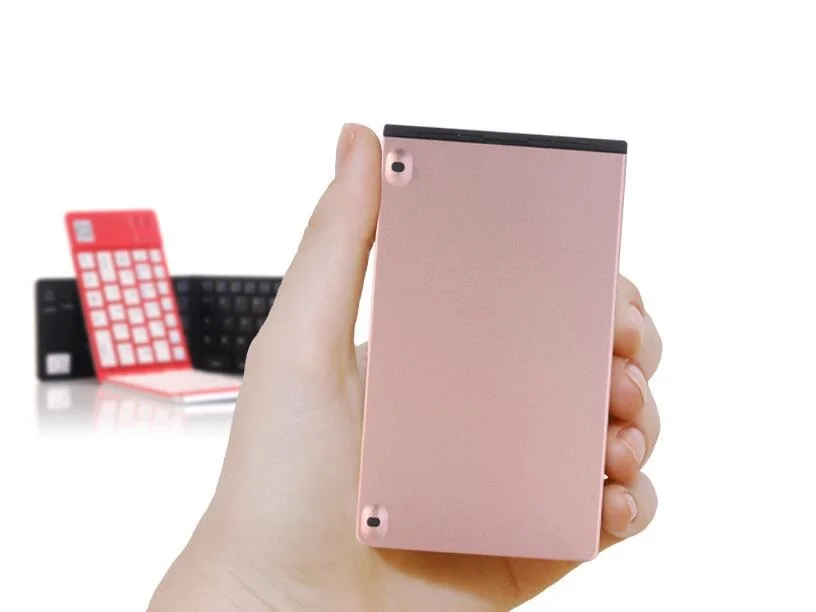 Универсальная металлическая Bluetooth клавиатура подставка для мобильного телефона