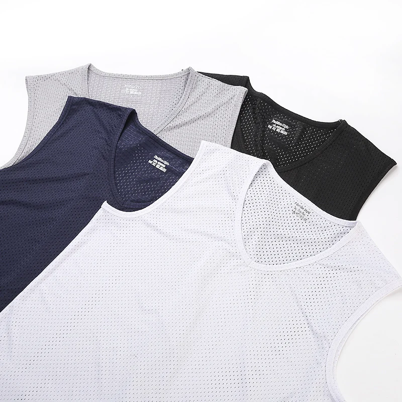 Жилет Мужской Воздухопроницаемый сетчатый Быстросохнущий жилет из вискозы с