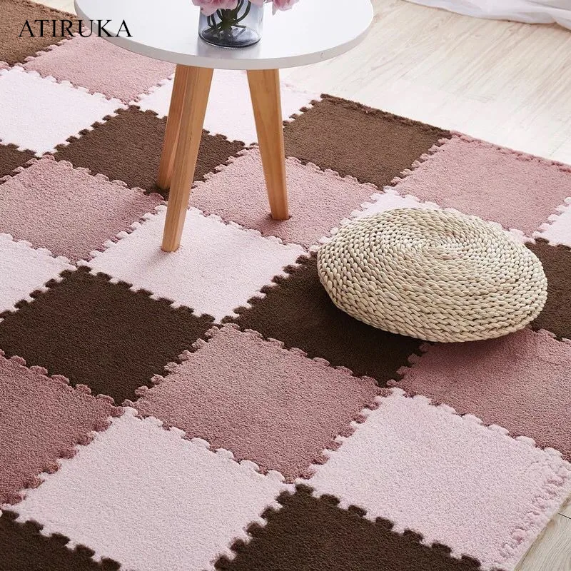 Детский коврик из ЭВА игровой для детской комнаты игрушка-головоломка интерлок