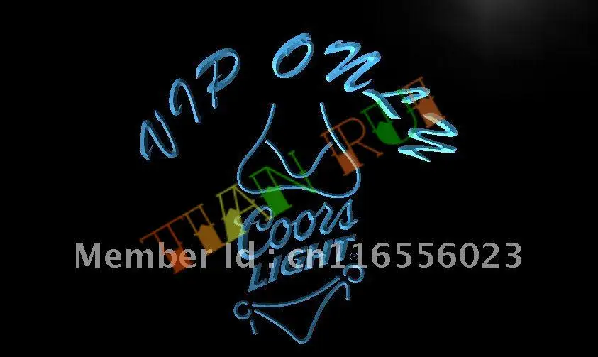 

LA456- VIP Coors Lite Bikini LED Neon Light Sign