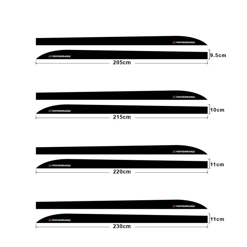 Наклейки для BMW E90 E92 E93 F30 F31 F32 F33 F34 F15 F10 F01 F11 F02 G30 M|Наклейки на автомобиль| |