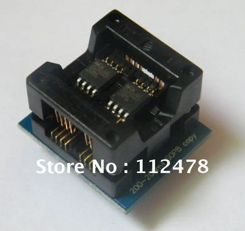 Бесплатная доставка/Универсальный сокет с двумя разъемами SOP8 в DIP16/переходник