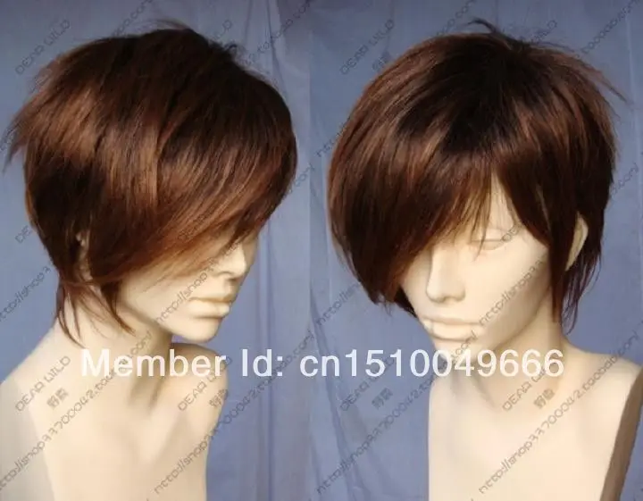 Parrucca парик СВОБОДНЫЙ КОРАБЛЬ&gt&gt&gt Горячее Надувательство Новый Короткие Карие