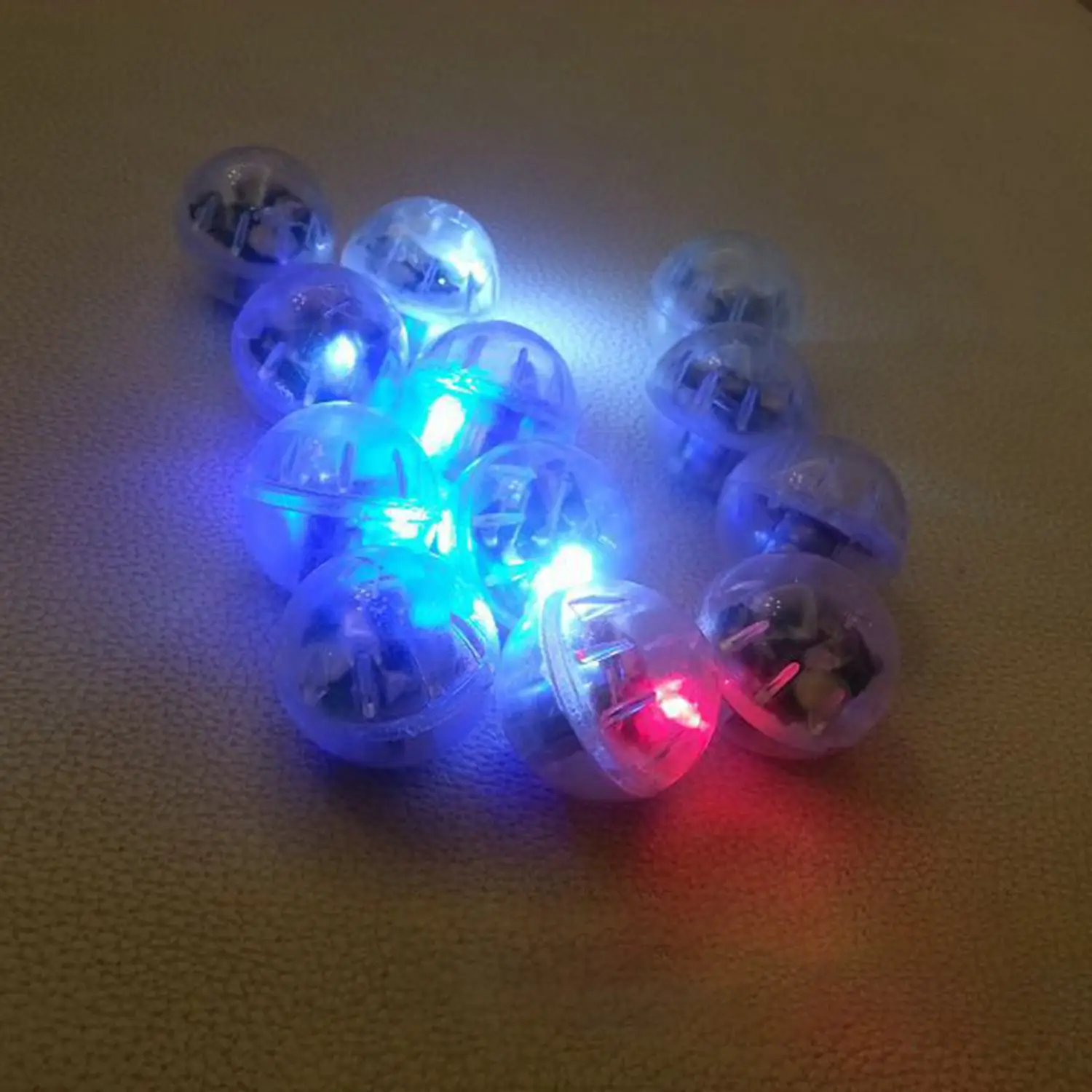 10 шт. мини круглый шар Led шар RGB огни День Святого Валентина вспышки лампы для фонаря Рождество Хэллоуин Свадебная вечеринка Decorat