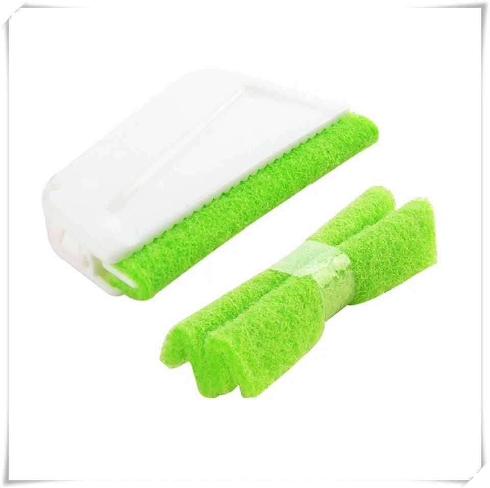 Window Groove Brush MSJO щетка для очистки окон пылеочиститель Стекла Ручной зазор для мытья окна паз грязный скребок пластиковая губка щетка для удаления пыли - Цвет: Window Groove Brush