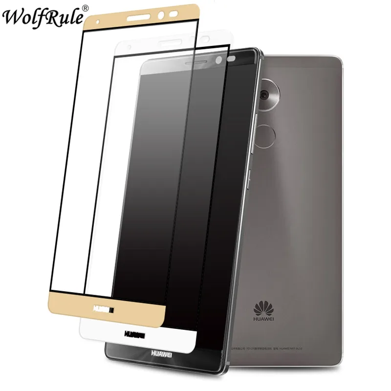 Защитное стекло для экрана huawei mate 8 2 шт. 2.5D взрывозащищенное Закаленное