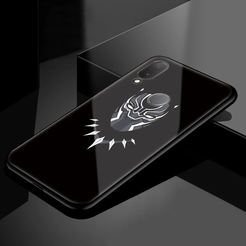 Чехол из закаленного стекла Venom iron man Marvel для huawei P20 Lite P Smart P9 P10 Plus Pro mate 20 Pro 10 Lite TPU Y9 чехол