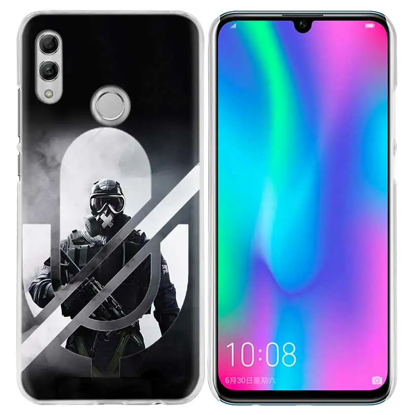 06 Радуга шесть чехол для huawei Honor 8X Y9 9 10 Lite Play 7C 8C 8S 8A фотоаппаратов моментальной печати 7S 7A Pro V20 20i Y6 Y7 Y5 Жесткий PC Капа чехол для телефона - Цвет: 06